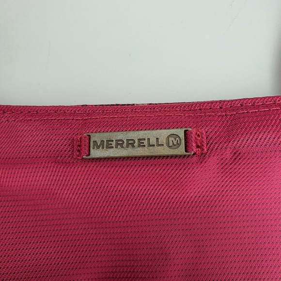 Merrell Large Tote Bag Plaid Brown Reversible tote bag NWT - Picture 5 of 11